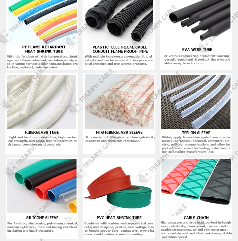 Triumph Cable High Temperature 3.0 Mm Yellow Varnished Sleeving Pvc