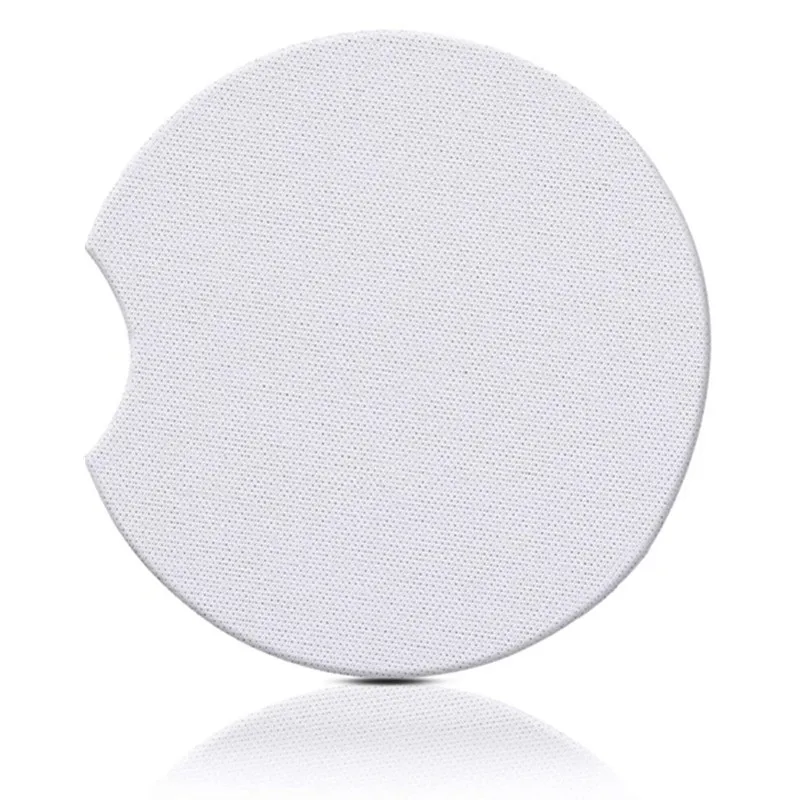 

RubySub 3MM Sublimation White Neoprene Car Cup Coaster