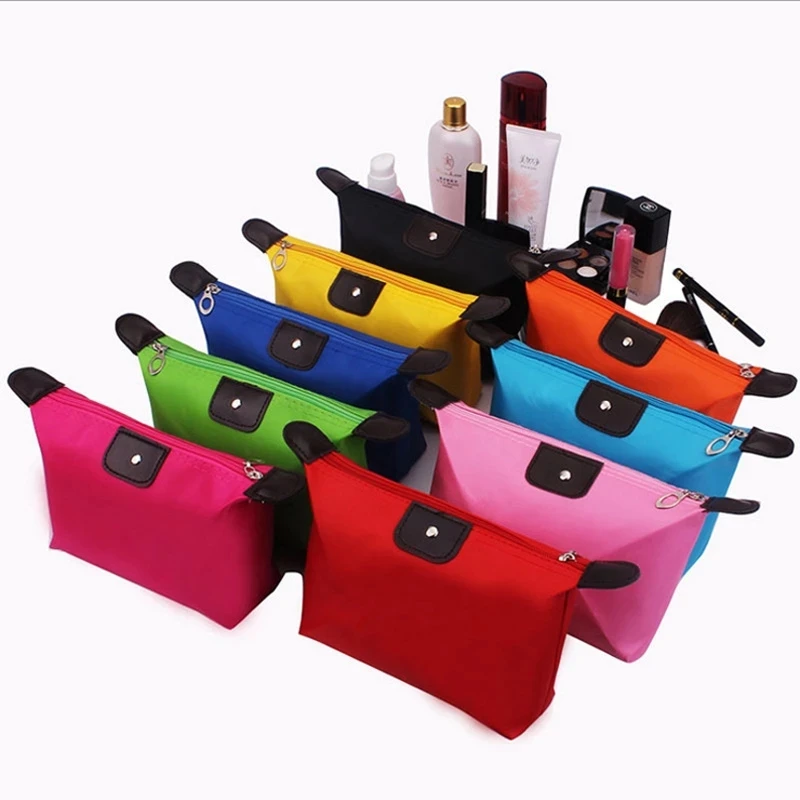 

Qetesh 2021 Hot Sale Fashion Makeup Bag Custom Logo Makeup Travel Cosmetic Bag, Customizable