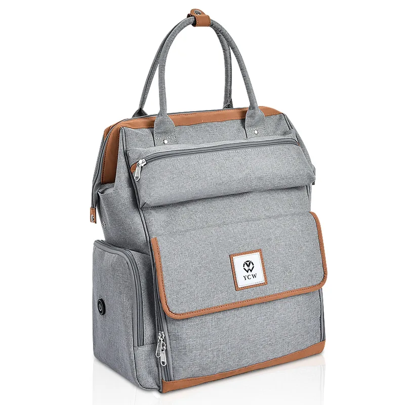 

Uv Disinfection Waterproof Portable Bags Newborn Baby Luxury Mommy Diaper Bag, 6 colors