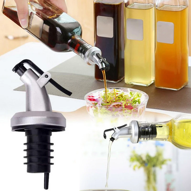 

Olive Oil Sprayer Vinegar Bottles Can Abs Lock Plug Seal Leak-proof Food Grade Plastic Nozzle Sprayer Liquor Dispenser