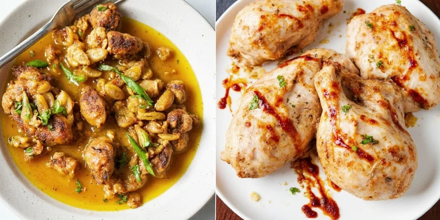 Golden baked buttermilk chicken on tray