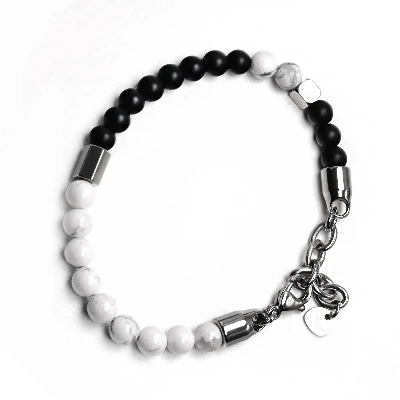 

2021 Sailing Jewelry Tiger Eye Stone Beads Bracelet Fathers Day Gift Bracelet Elastic Natural Magnetic Stone Bracelet