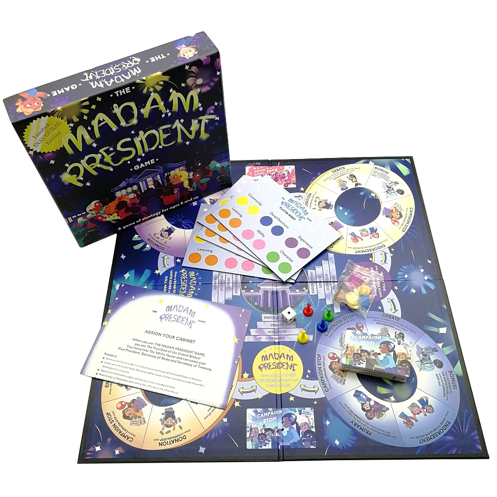 Simple Design Custom Ludo Table Top Board Game Set Printed For Fun