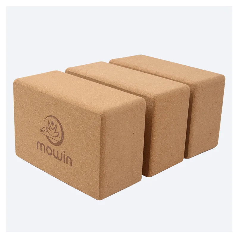 

Soft Custom Print Cork Yoga Block Logo Natural Cork Yoga For Home Use, Cork color