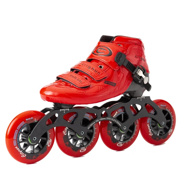 

Adult Carbon Fiber racing Speed Skates shoes inline skate
