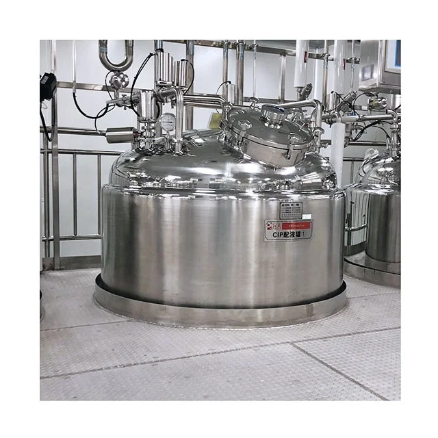 
Tianfu Technology CIP-2000L automatic pharmaceutical or cosmetics CIP cleaning station system 