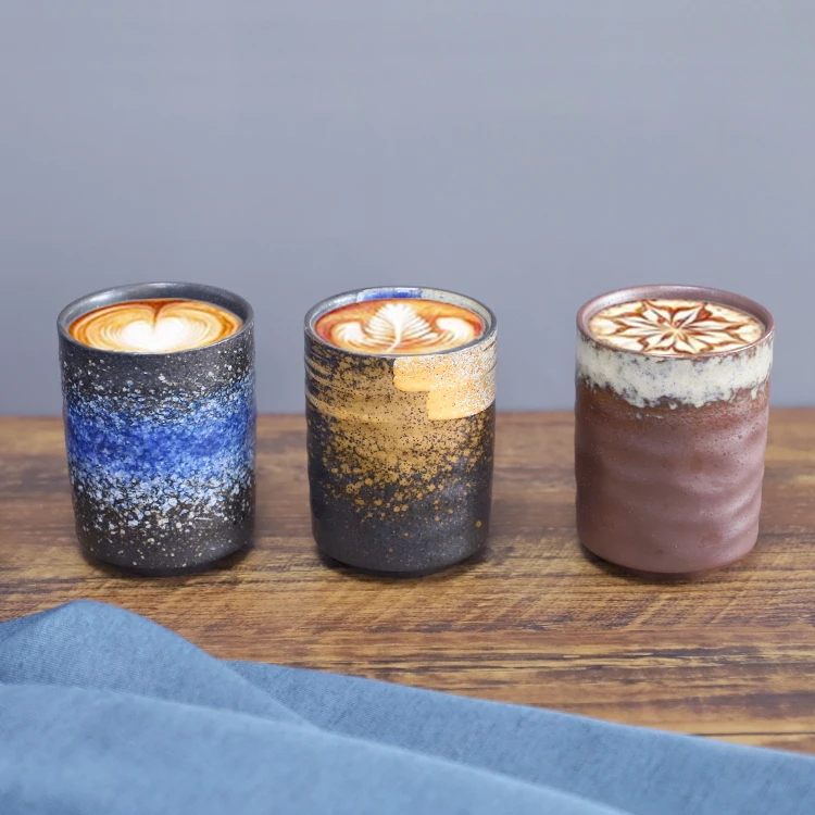 

Ceramic Mugs 300ml Japanese Tea Cup Coffee Pottery Cups elegant tea cup Mug Container Drinkware Teaware Decor Crafts Gift