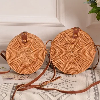 boho rattan bag