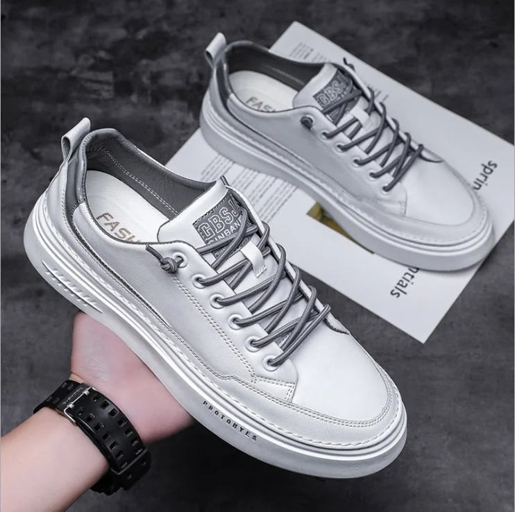 

Men's shoes 2021 spring new fashion shoes Korean fashion sports shoes summer leisure