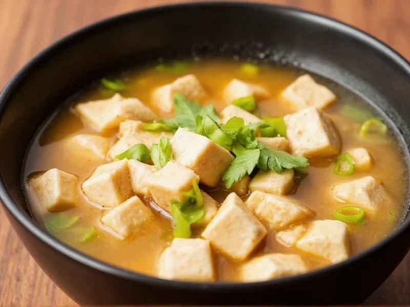 Tofu Soup Protein Content: 8-12g Per Bowl (Exact Amounts)