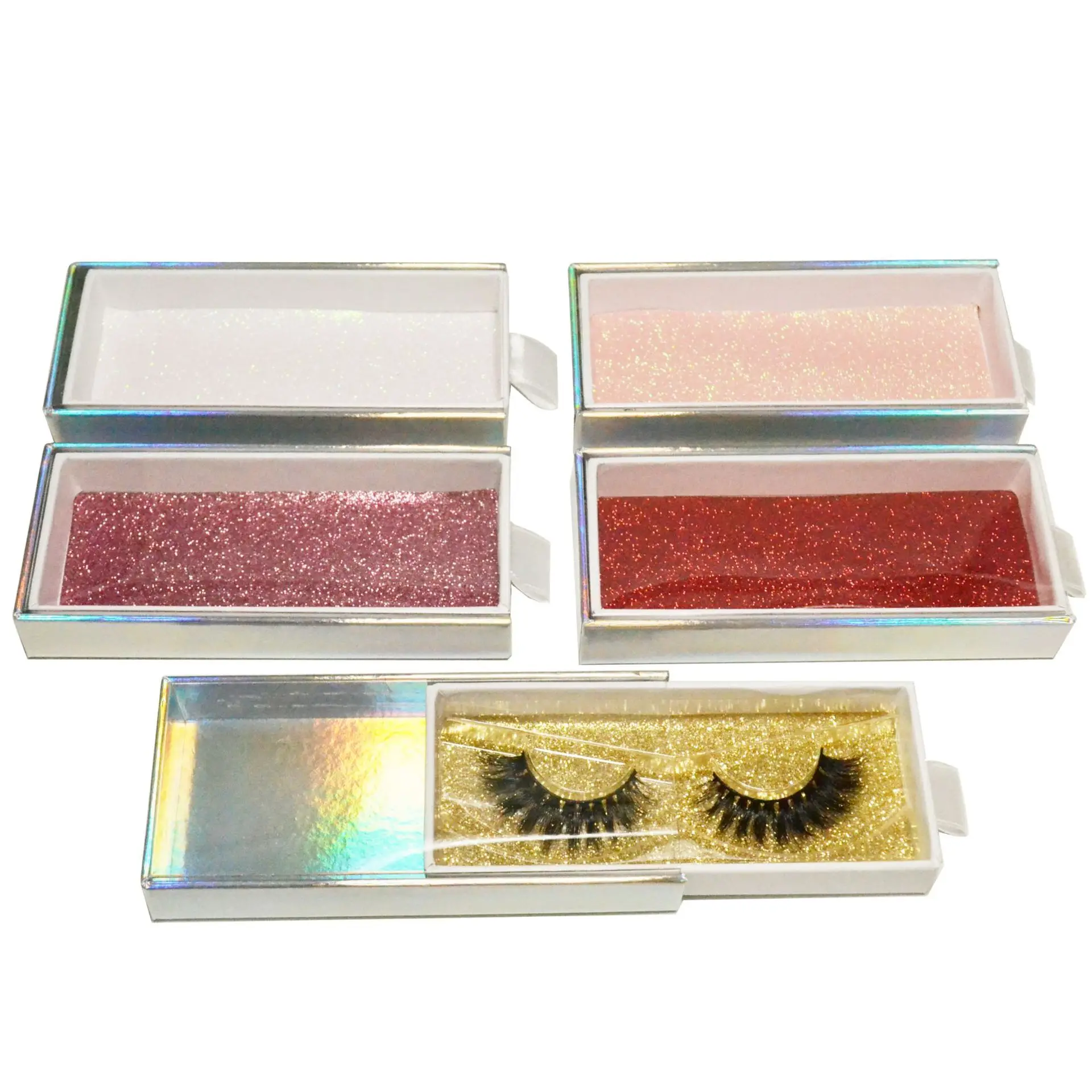 

Natural handmade Custom Lash Packaging 3D Faux Siberian Mink Eyelashes