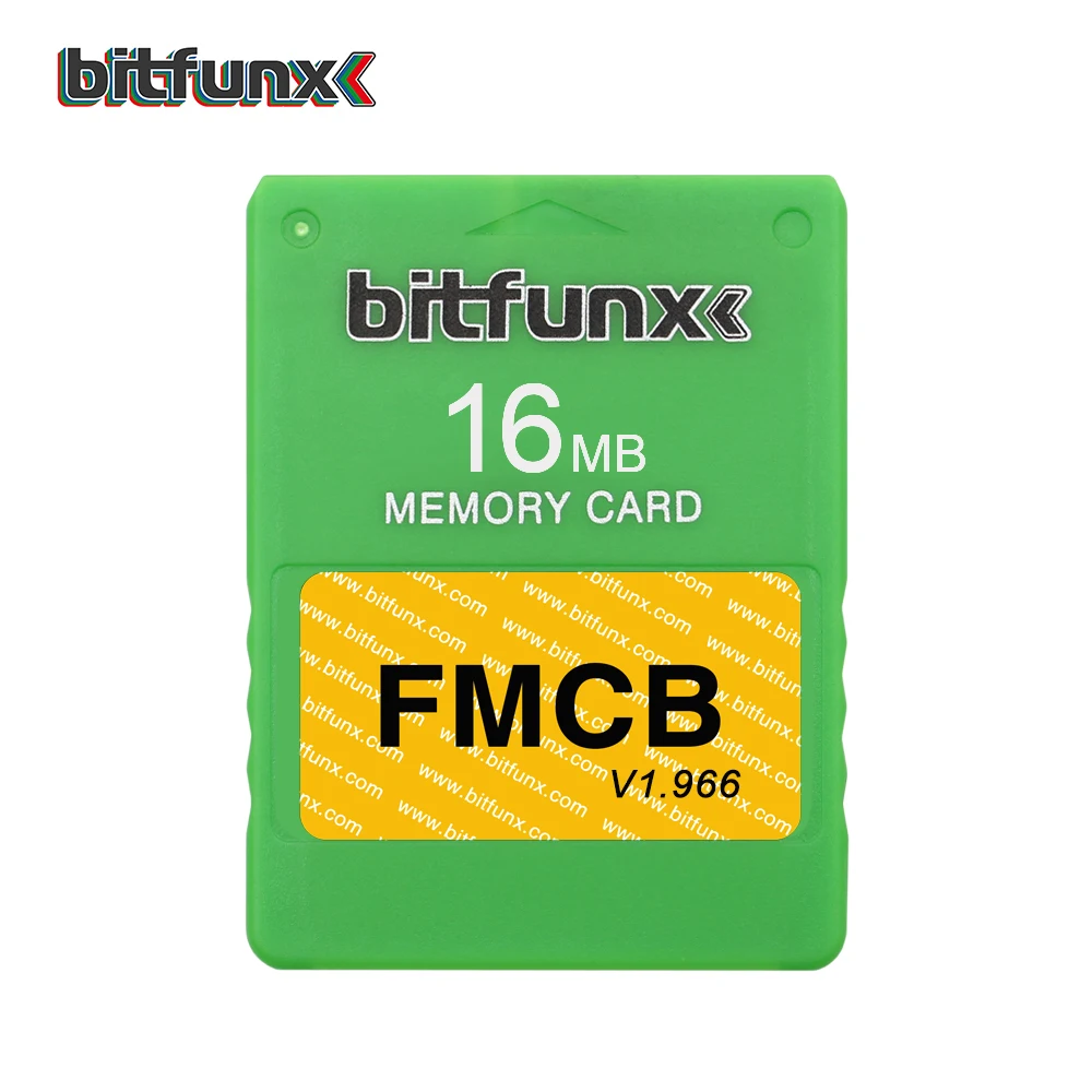 
Bitfunx 16MB Newest Version 1.966 Retro Game Console Video Game Card for Playstation2 PS2 Different Color 