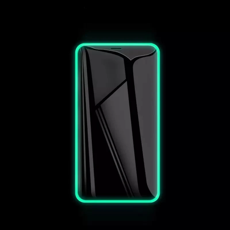 

IM Luminous Tempered Glass Full Cover Glass for Iphone 12 Screen Protector 9H Tempered Glass Film Mobile Phone 3D Crystal Clear