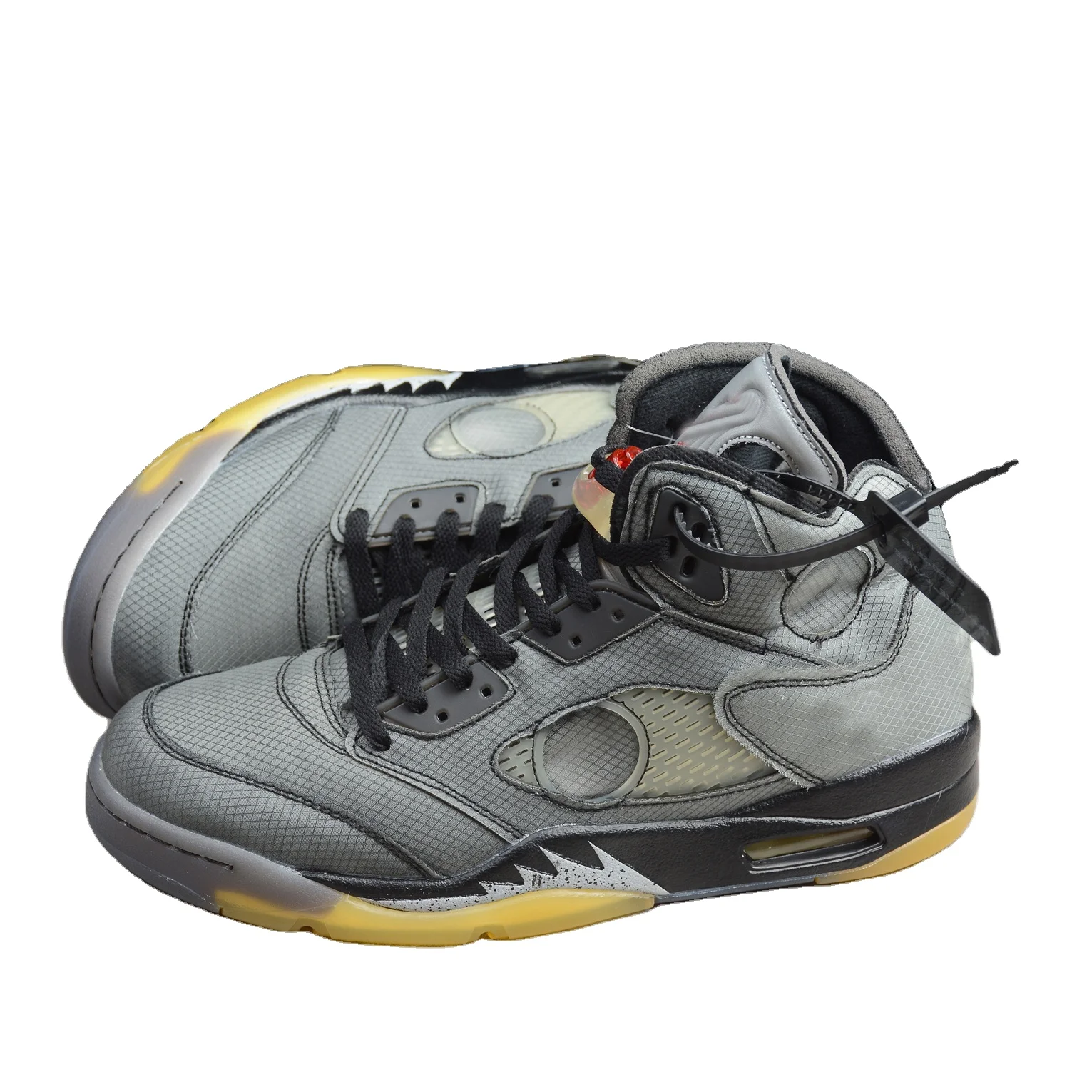 

Original 1:1 leather upper Retro 6S air cushion basketball casual shoes basketball shoes sports shoes, Black