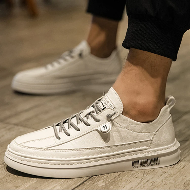 

Comfortable custom men shoes men's casual shoes for sale, White, black, khaki