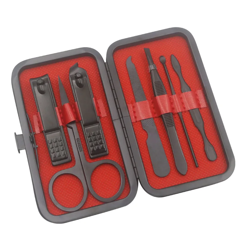 

Mens 7 Piece Business Stainless Steel Manicure Set, Customer option