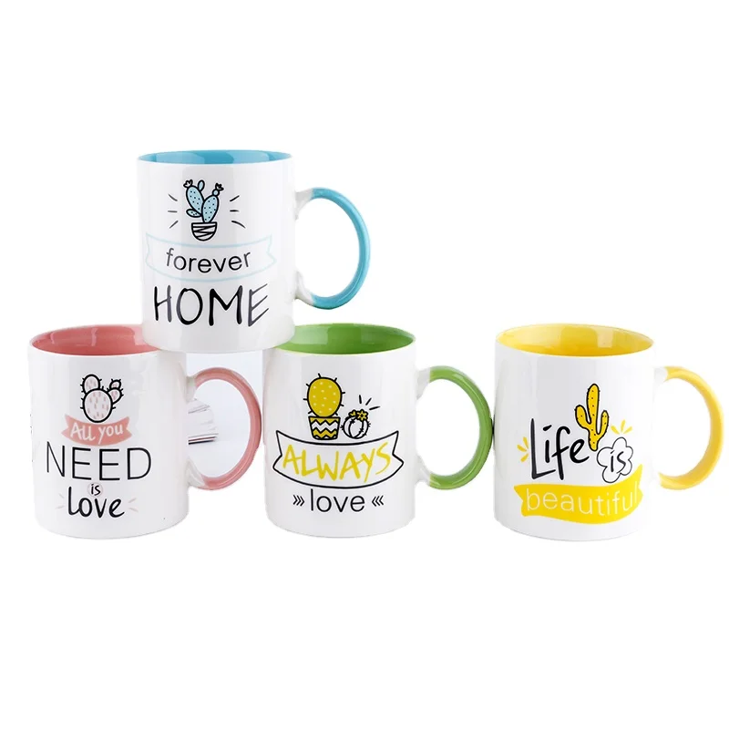 

coffee cup custom logo wholesale custom blank porcelain mugs cups