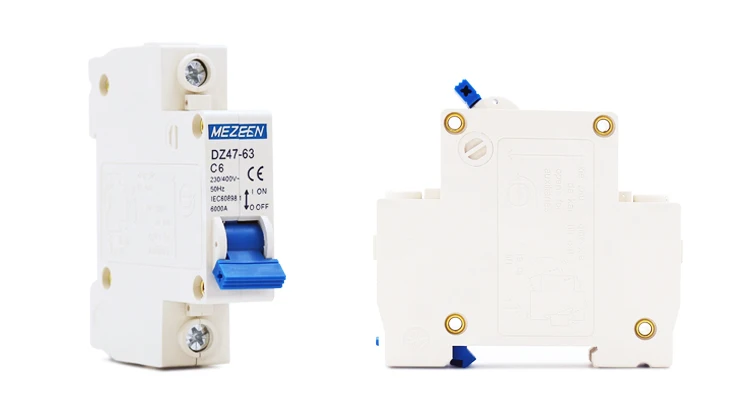 Interruttore Magnetotermico 1 Polo C40 - 40A, 230/400V - DZ47-63 Per Impianti Elettrici - Foto 9