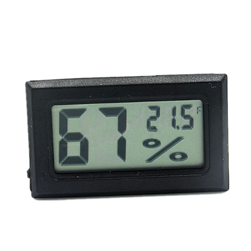 

FY-11 Mini Embedded Digital Celsius Fahrenheit Thermometer Sensor Hygrometer Gauge Humidity For Aquarium Refrigerator