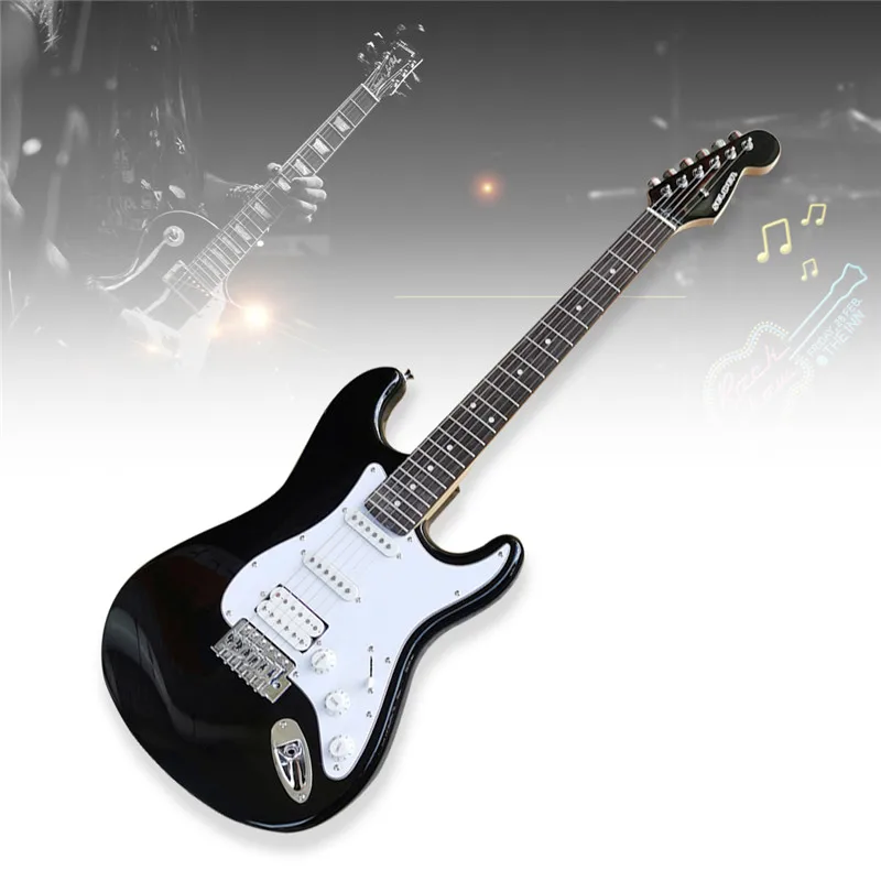 

High quality and cheap electric guitar with LOGO