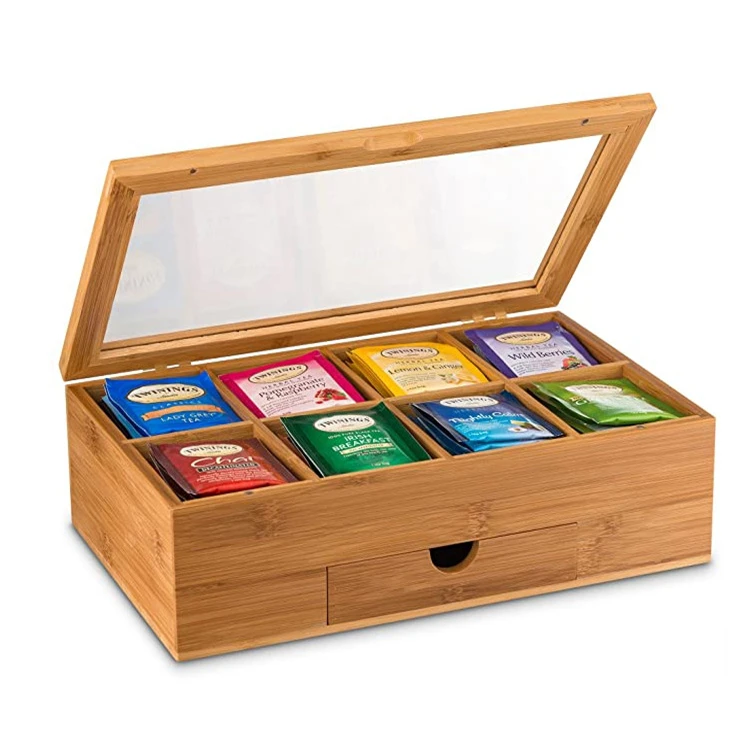  fashion tea box bamboo