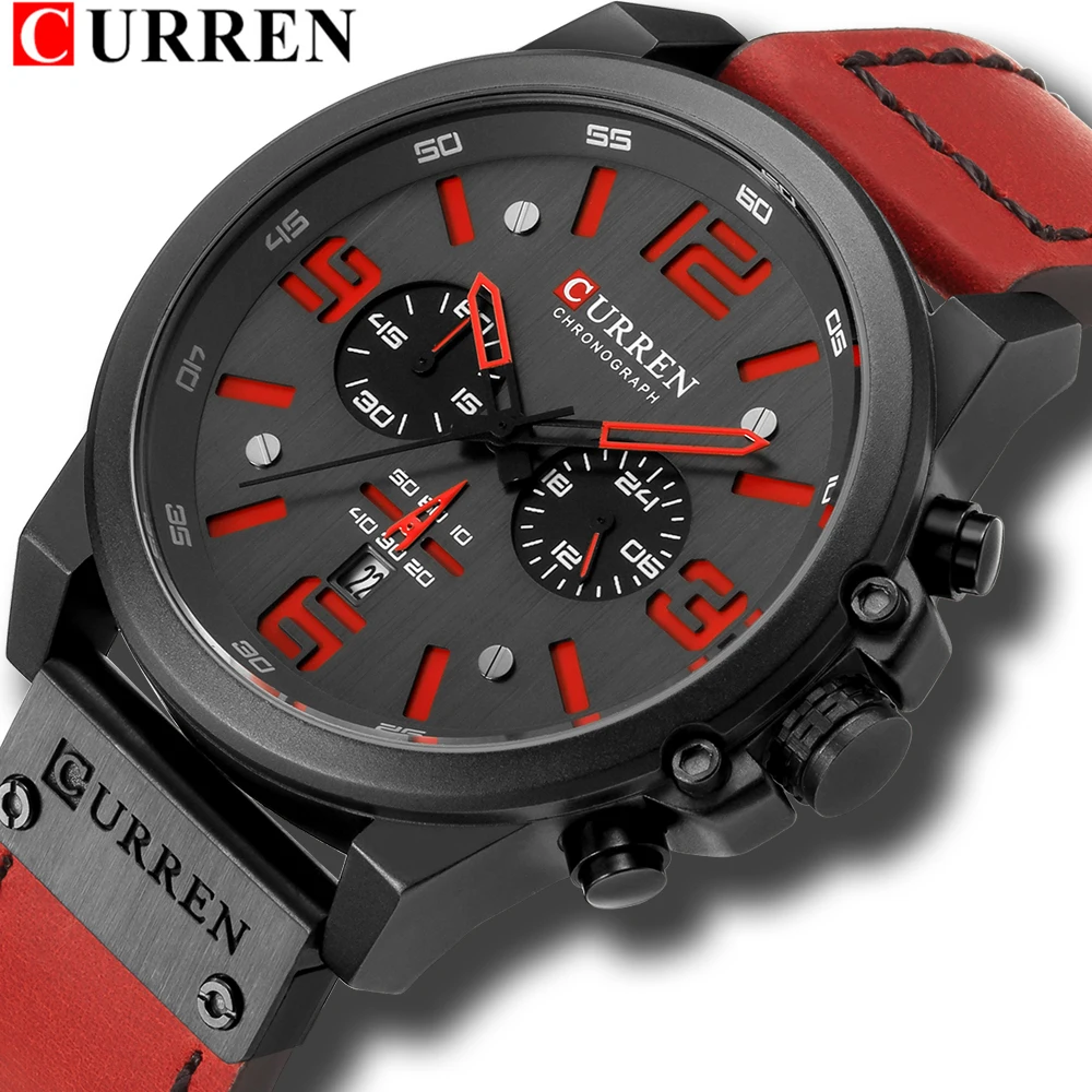 

Mens Watches Sport Luxury Waterproof dropshipping, 4 colors
