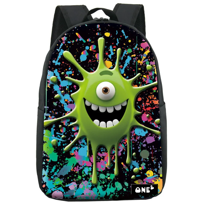 

ONE2 Stylish Design Printed 3d School+Bags Children for Middle School Students sac a dos school bags backpack Dropshipping, Accept customized