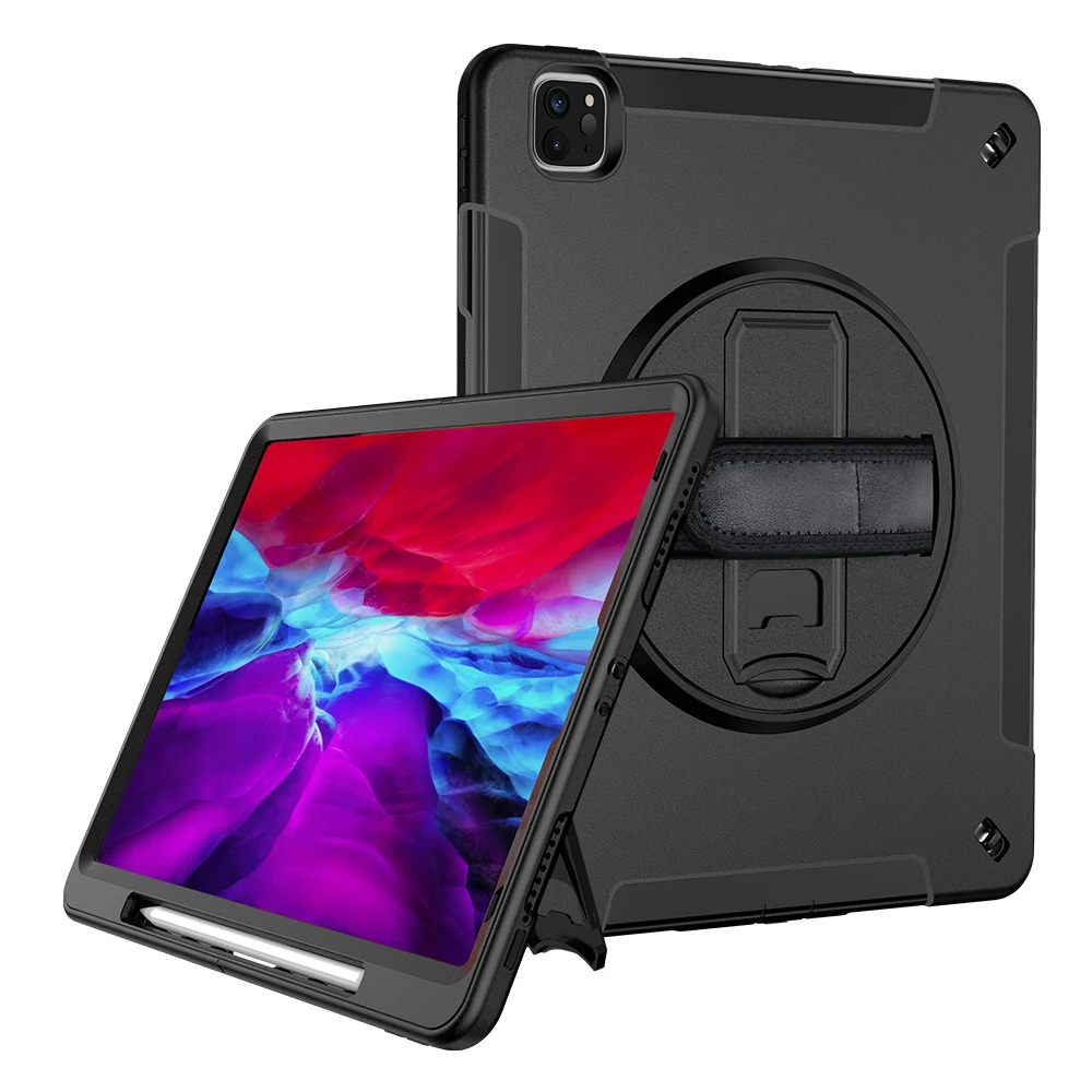 

360 Degree Rotating Handheld Shockproof Case Covers For IPad 10.2 Tablet Case 10 inch, For iPad Cases