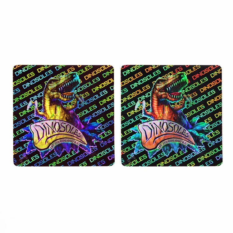 
Guangzhou manufacturer custom logo made printed 3d laser holographic hologram sticker label printing 