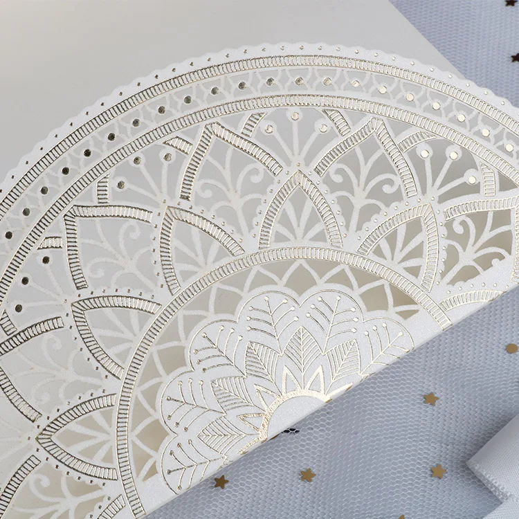 
Cheap wedding invitations laser cut card design marriage invitation card 