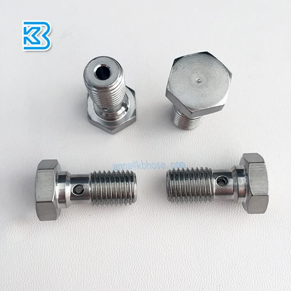 Hex Head Stainless Steel Single Hole M10x1.25 Banjo Bolts Buy Brake
