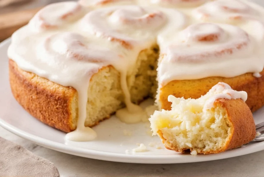 recipe for cinnamon roll icing
