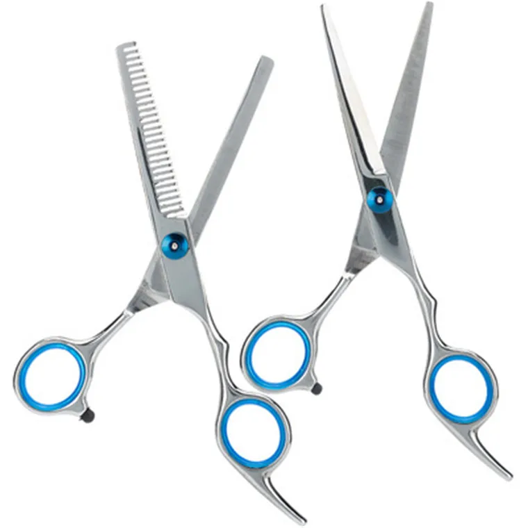 

Wholesale professional thinning shears hairdressing scissors hair salon bangs trimming hairdressing tools, Picture