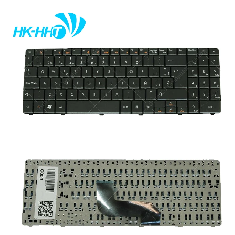 

HK-HHT laptop SP Spanish keyboard For Teclado PACKARD BELL LJ65 LJ67 LJ71 GATEWAY NV58