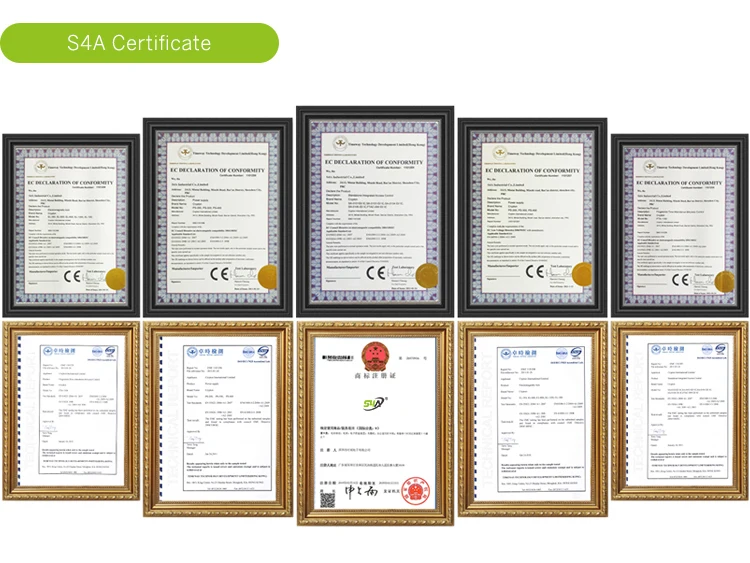 S4A Certificate