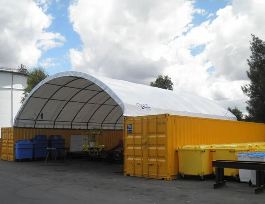 Igloo container Top shelter, storage tent