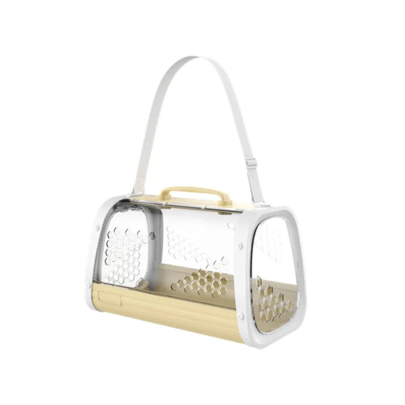 

Breathable transparent Pet Dog Cat Bags Light Portable Four Sides AIRY cat Handbag Durable Travel pet candy Bag, Customized color