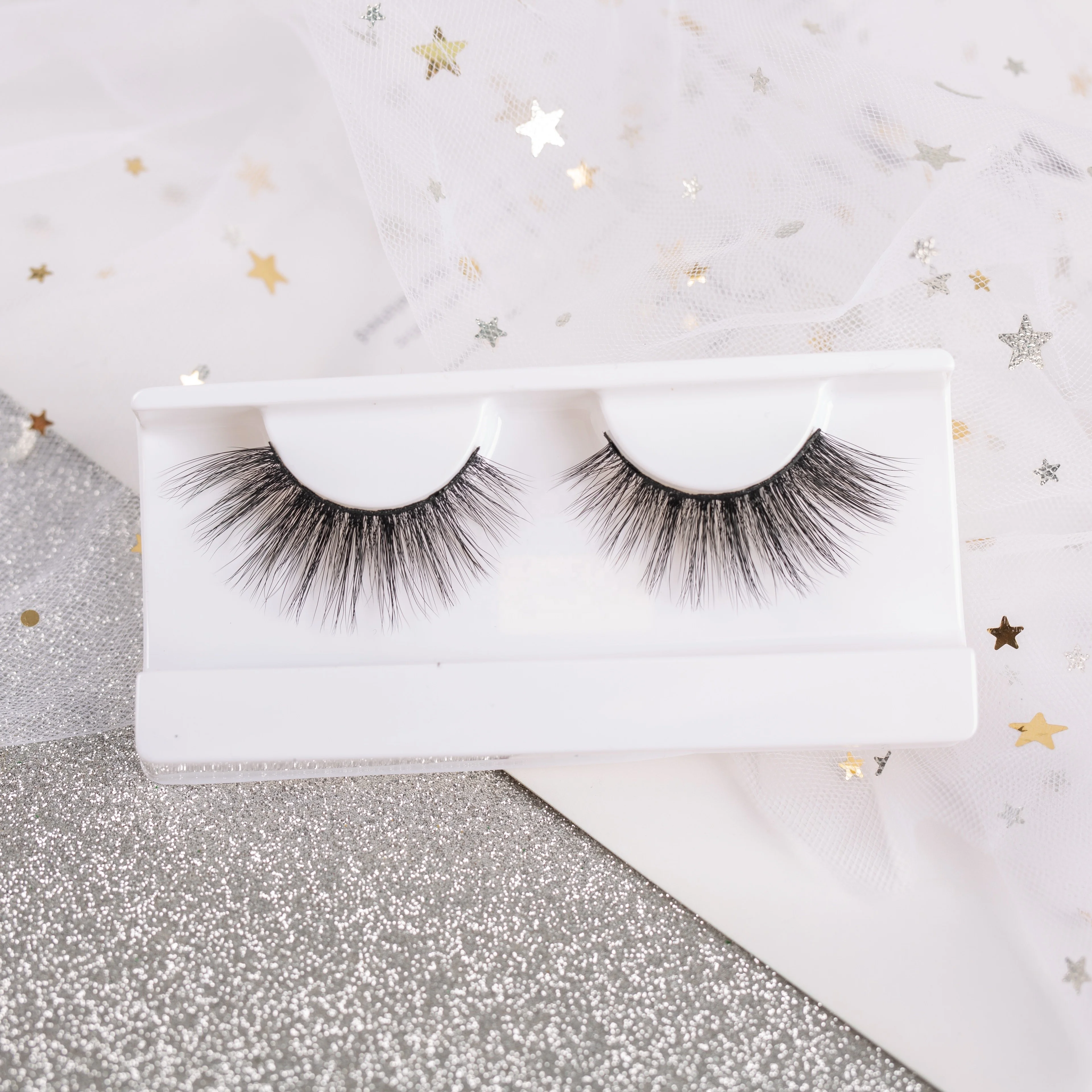 

2021 new arrivals eyelash vendor customized boxes top quality wholesale 3d Full Strip Lashes faux mink eyelash