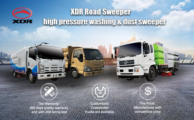 road sweeper truck