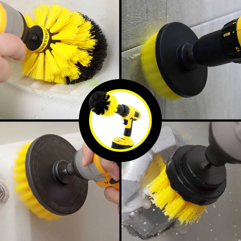 Wholesale Handheld Electric Cleaning Brush Spin Cleaning Drill Brush