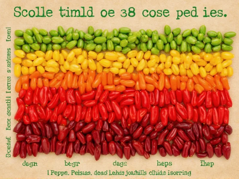 Scoville Unit Chart for Peppers: Complete Heat Scale Reference