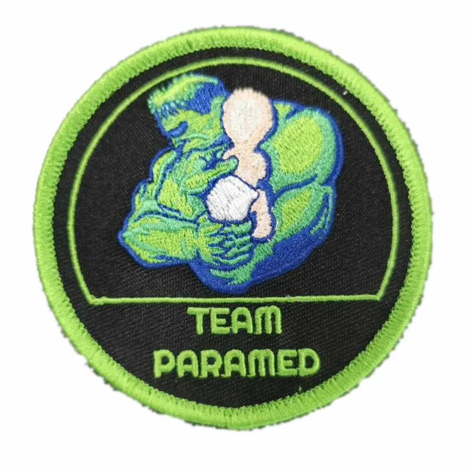 

promotion embroidered badges custom patches embroidery with low moq bordado parche ropa clothes tag embroidery patch