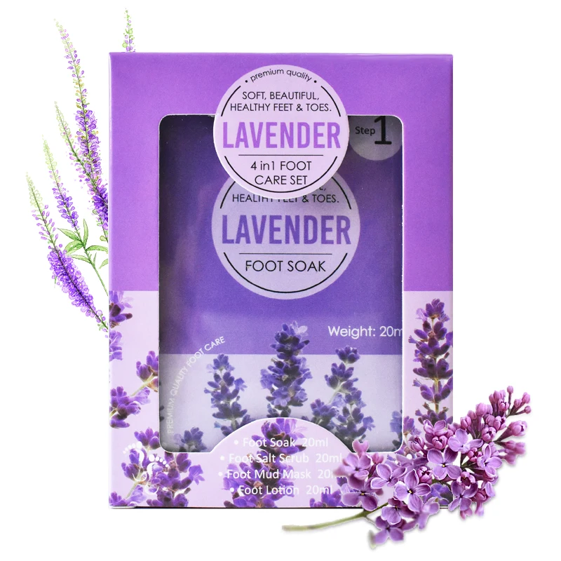 

Lavender Feet Moisturizing Soften Callus Remover Exfoliating Footmask Socks Peeling Foot Mask