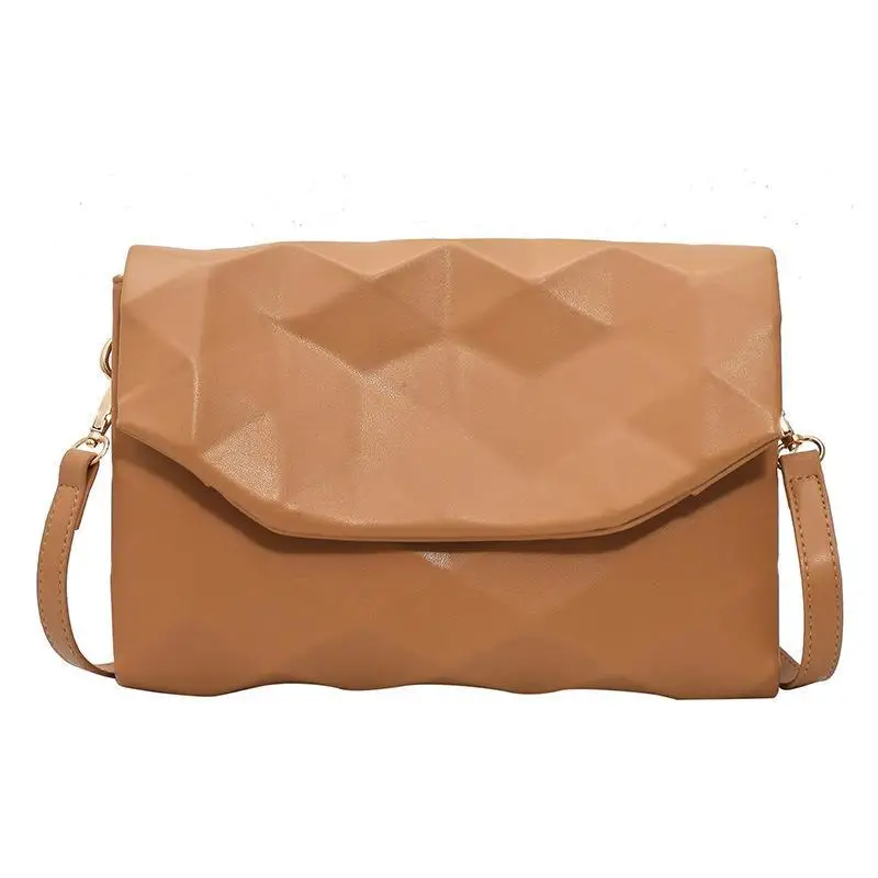 

2021 new fashion simple one shoulder envelope small square bag women handbags