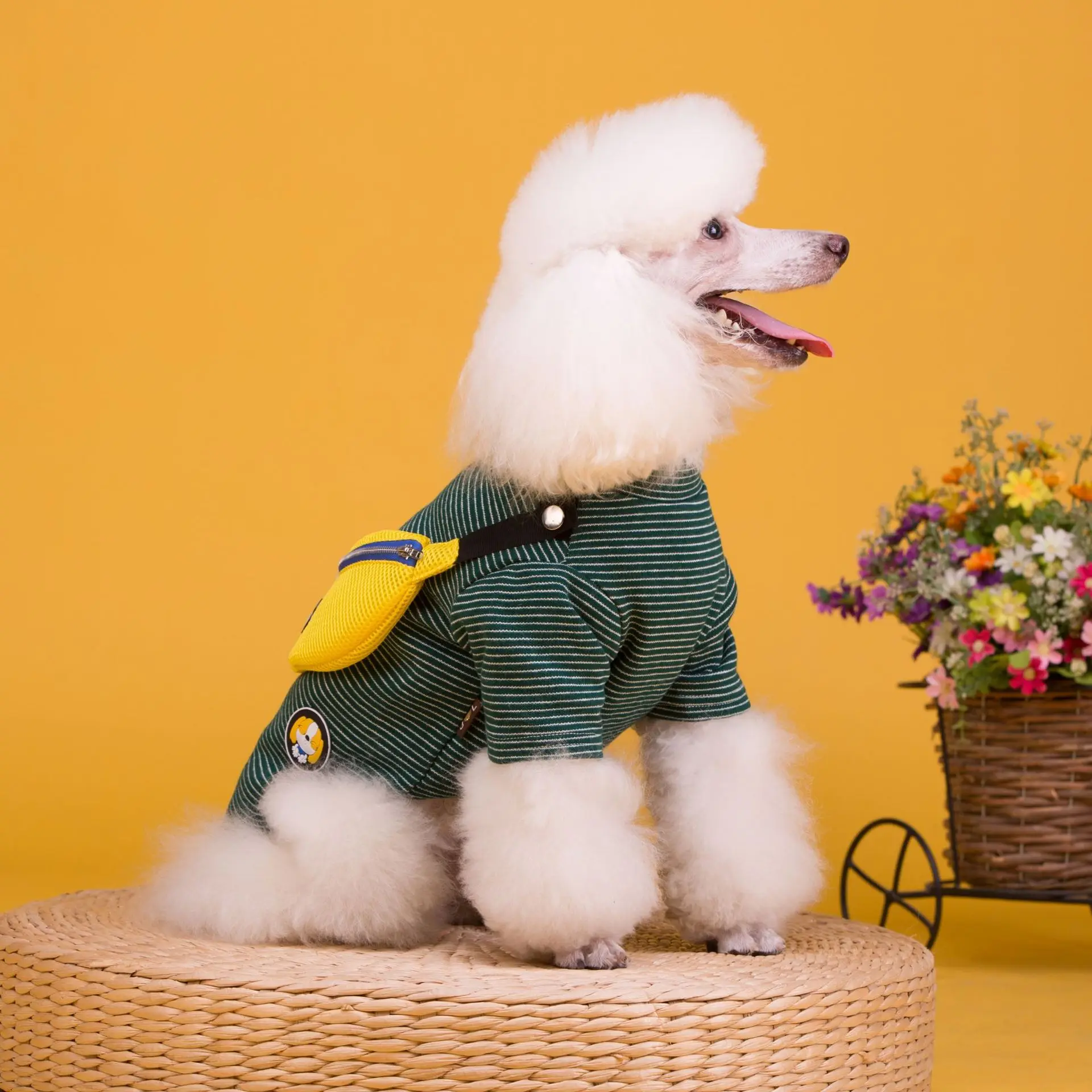 

VK200-New Elastic Seoul cotton dog clothes, Picture shown
