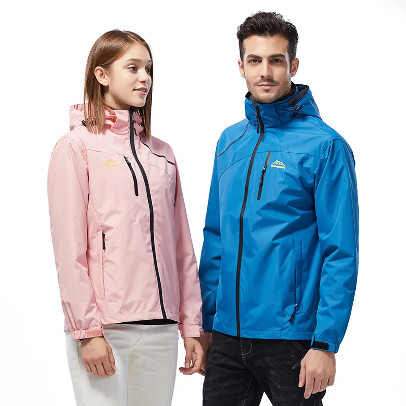 

Sport Riding Running Track Rain Windbreaker Hoodie Jacket For Unisex