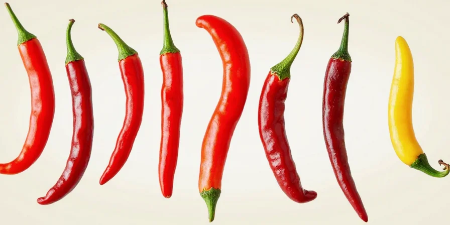 Five Types of Asian Chillies