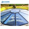 Xuzhou LF 6mm+12a+6mm hollow laminited tempered glass for multi purpose usage skylight dome construction
