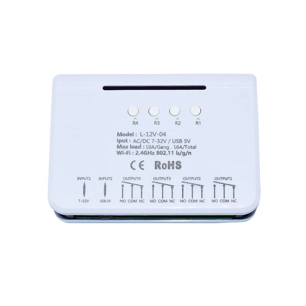 

4CH 85-250V WiFi Light eWeLink Switch Module Wireless Relay Smart Life APP Remote Control Timer and Alexa Google Home Assistant